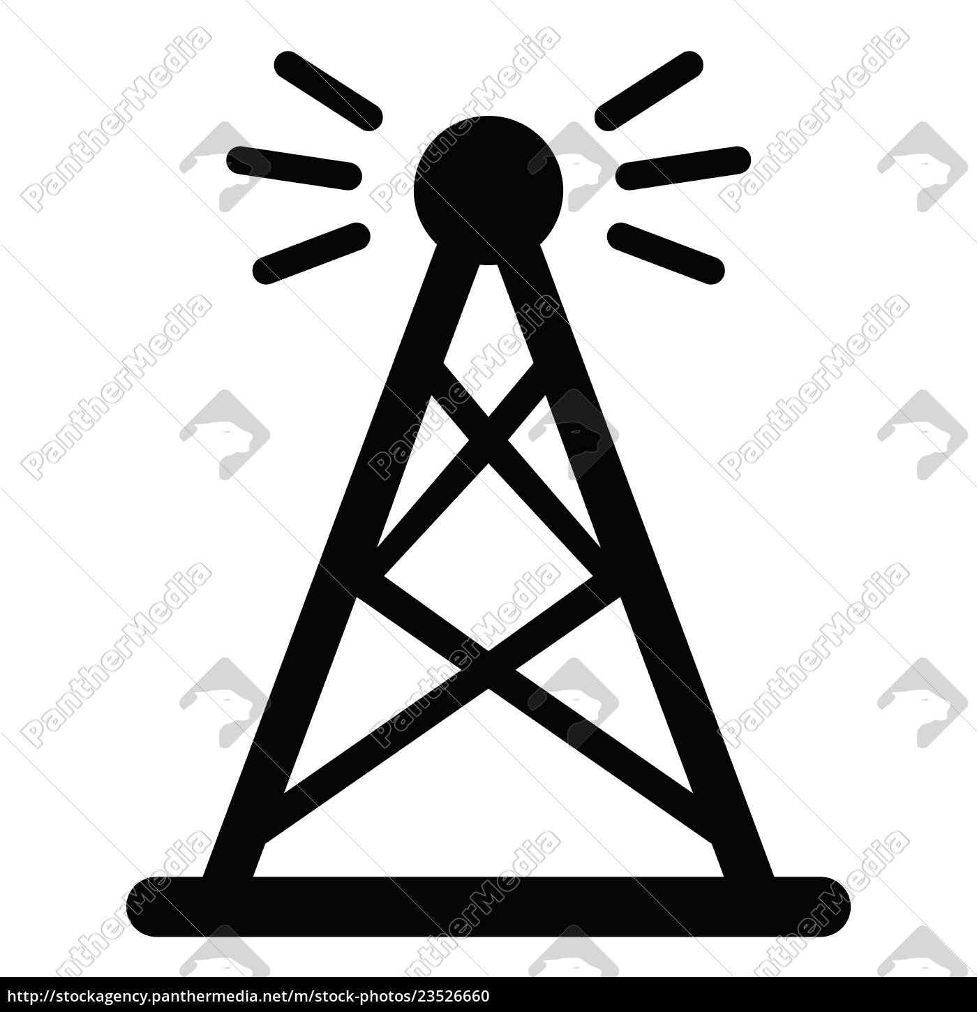 1400x1450 Broadcast Icon On White Background