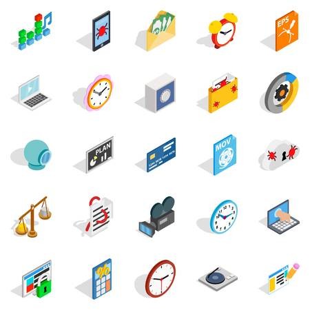 450x450 Broadcast Icons Set Isometric Set Of Broadcast Vector Icons