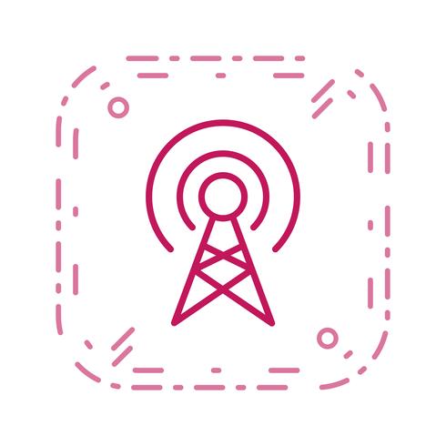 490x490 Broadcast Vector Icon