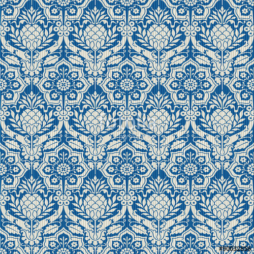 500x500 Seamless Medieval Brocade Background Pattern Stock Image