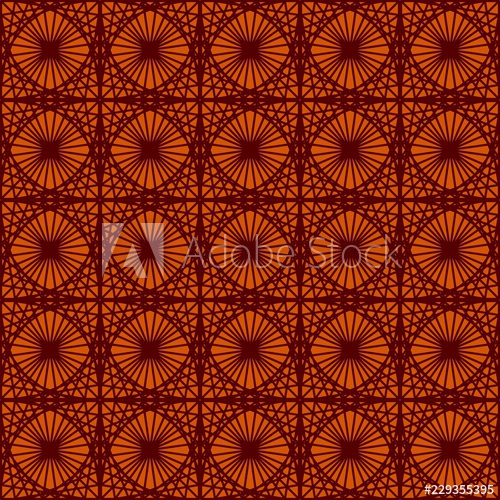 500x500 Vintage Seamless Patterns On Dark Red Background Fine Brocade