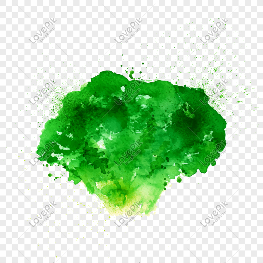 860x861 Watercolor Splash Ink Broccoli Vector Png Image Picture Free