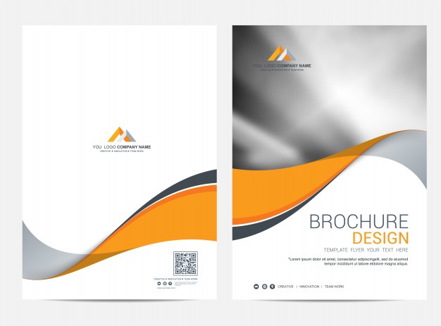 Brochure Template Flyer Design Vector Background Vector Premium 626x463 Brochure Template Flyer Design Vector Background Vector Premium