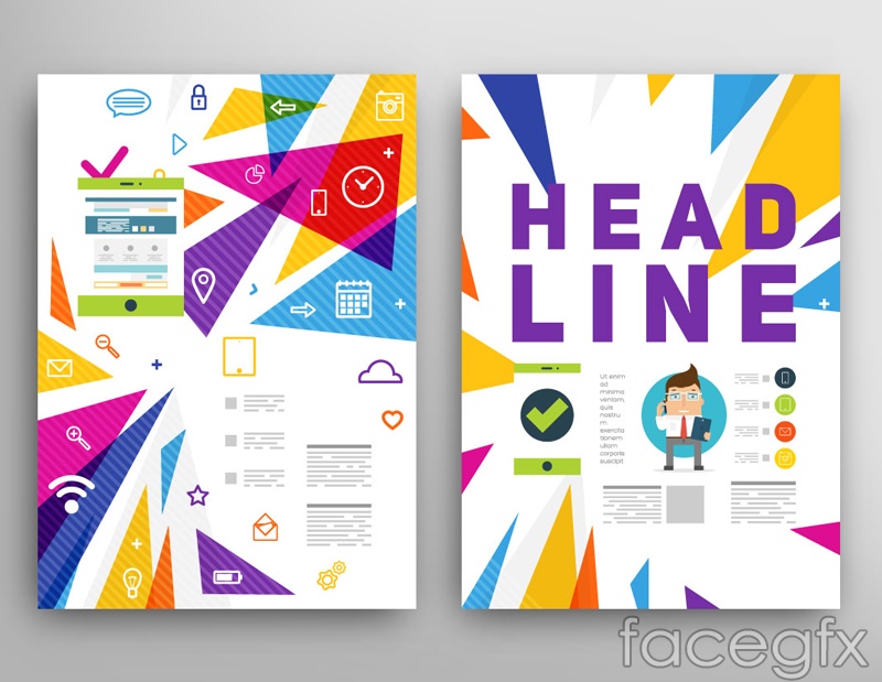 Free Brochure Vector Design Templates 800x619 Free Brochure Vector Design Templates