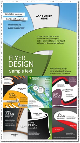 Creative Brochure Covers Vector Design 308x550 Creative Brochure Covers Vector Design