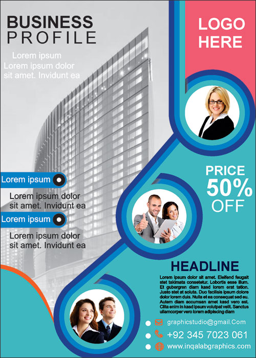 500x700 Brochure Design Photo And Cdr Free Download