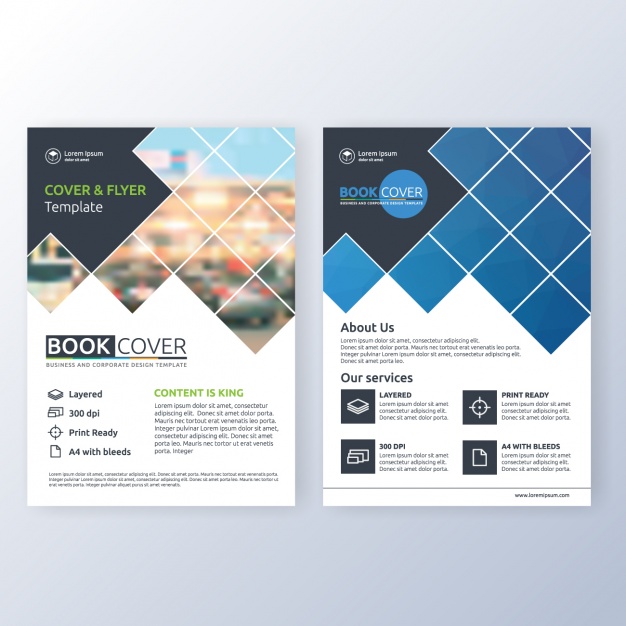 626x626 Business Brochure Template Vector Free Download