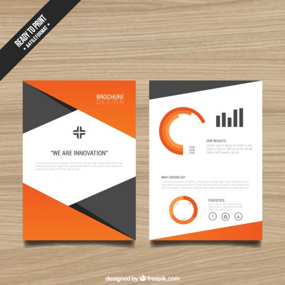 585x585 Free Brochure Templates