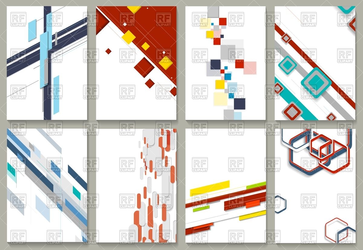 1200x826 Abstract Minimal Geometric Brochure Template Vector Image