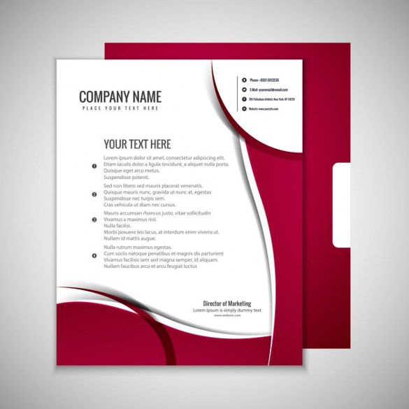 585x585 Free Brochure Templates