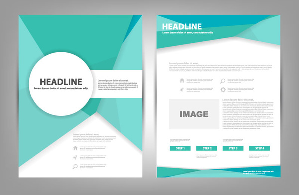 600x392 Till Color Brochure Vector Free Download Free Vector In Adobe