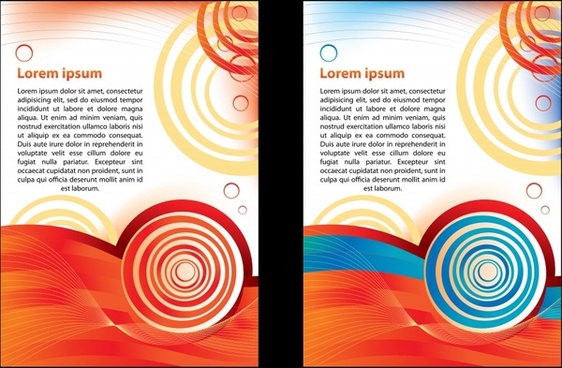 562x368 Brochure Background Design Free Vector Download
