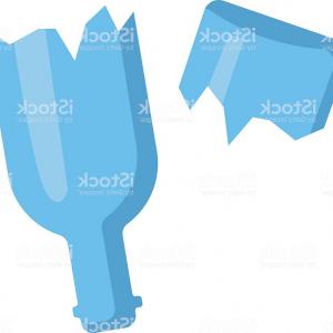 300x300 Broken Bottle Vector Illustration Gm Hoodamathrun