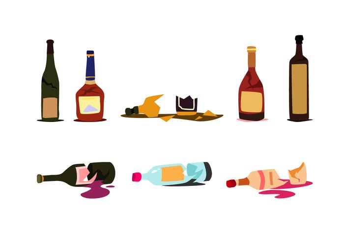 700x490 Broken Syrup Bottle Free Vector