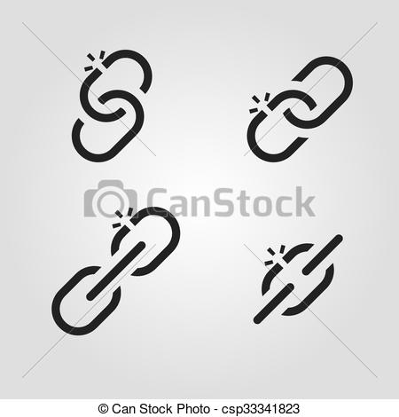 Broken Chain Link Clipart 450x470 Broken Chain Link Clipart