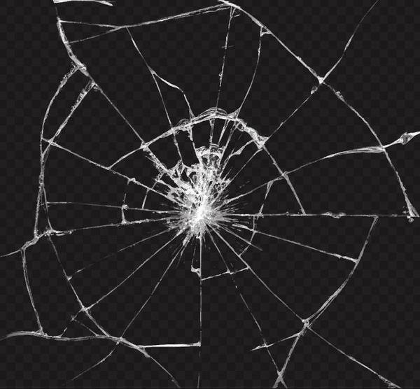 600x556 Broken Glass Effect Vector Material Free Download