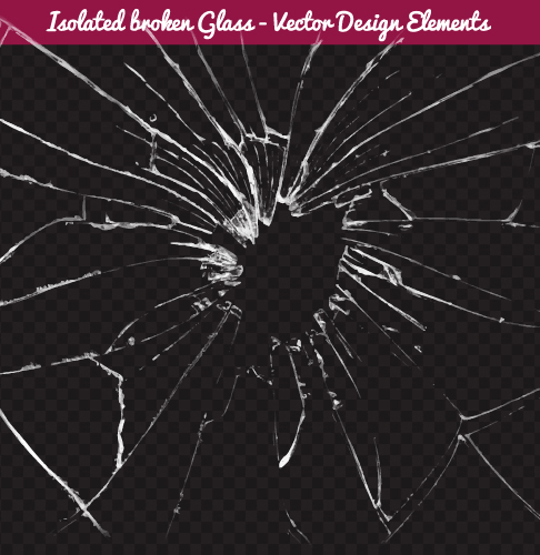 486x500 Isolated Broken Glass Vector Background Free Download