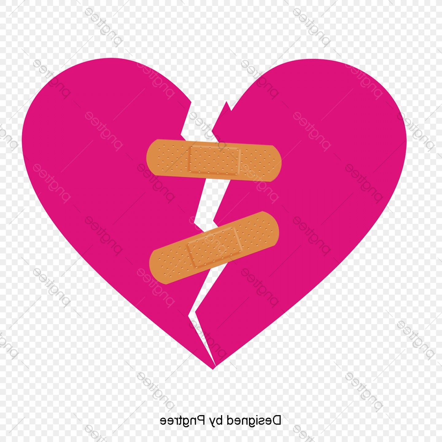 1440x1440 Broken Heart Vector Savoyuptown