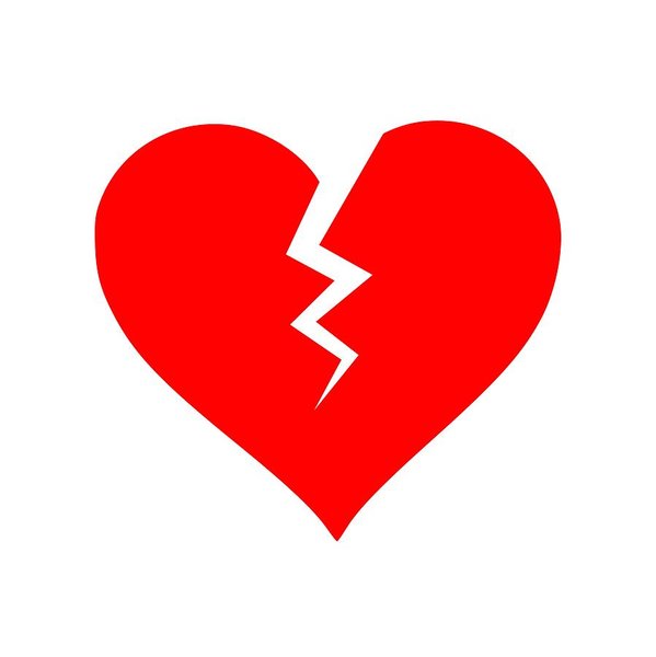 Broken Heart Vector at Vectorified.com | Collection of Broken Heart ...