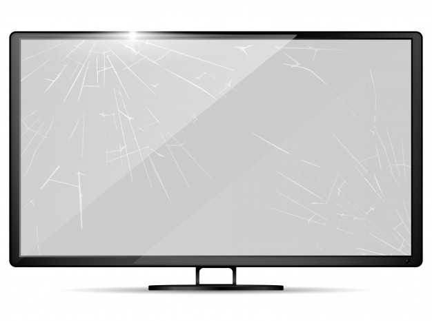 626x466 Realistic Broken Screen Vector Premium Download