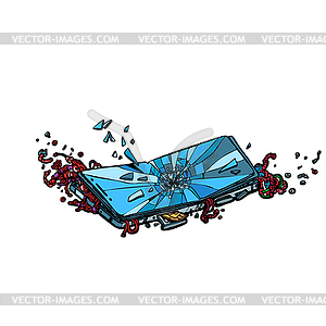 300x300 Phone Smartphone Broken Screen Isolate