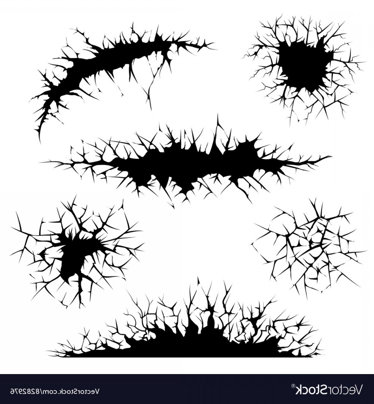 Broken Wall Vector at Vectorified.com | Collection of Broken Wall ...