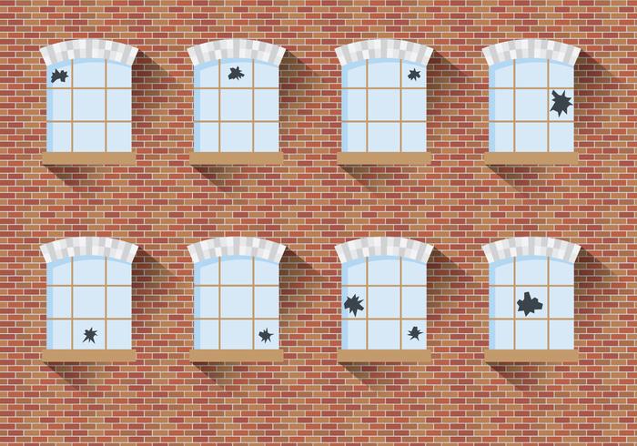 700x490 Broken Window Vector