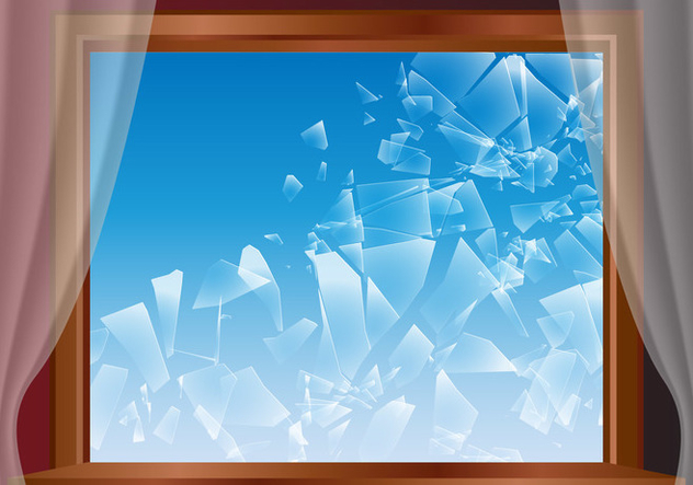 632x443 Broken Window Glass Vector Free Vector Download Cannypic