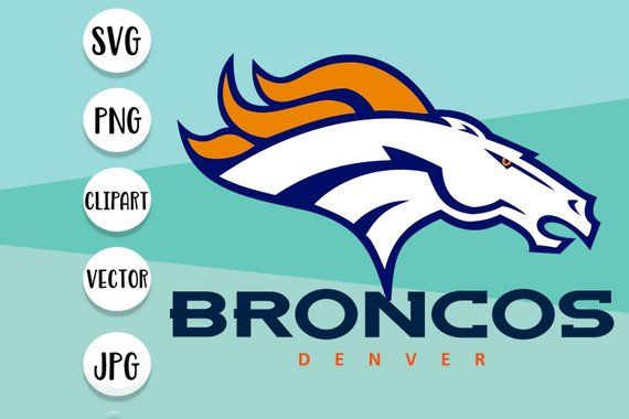 570x380 Denver Broncos Broncos Logo Dxf, Clipart
