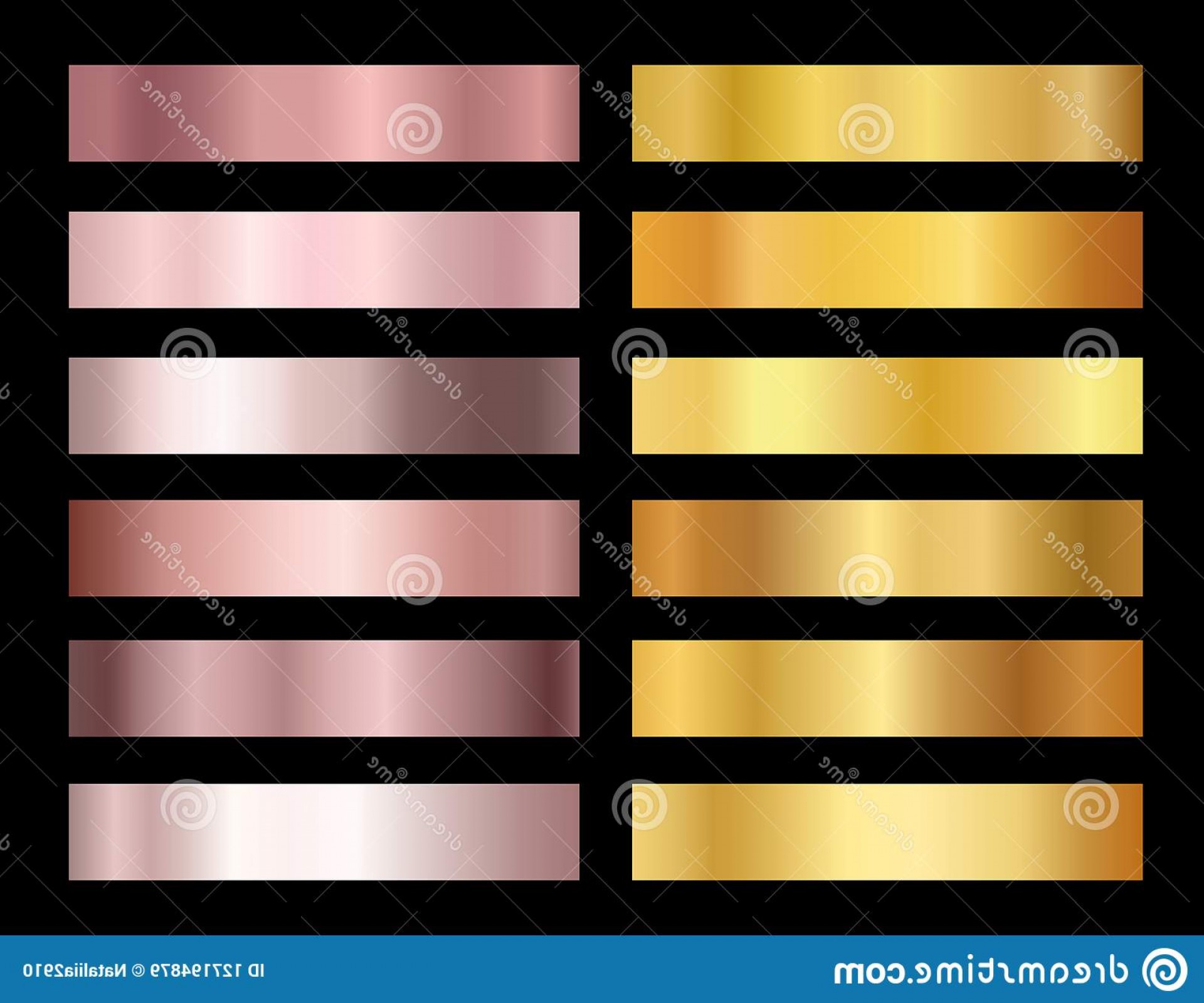 1920x1600 Vector Illustration Set Gold Rose Foil Texture Backgrounds Elegant