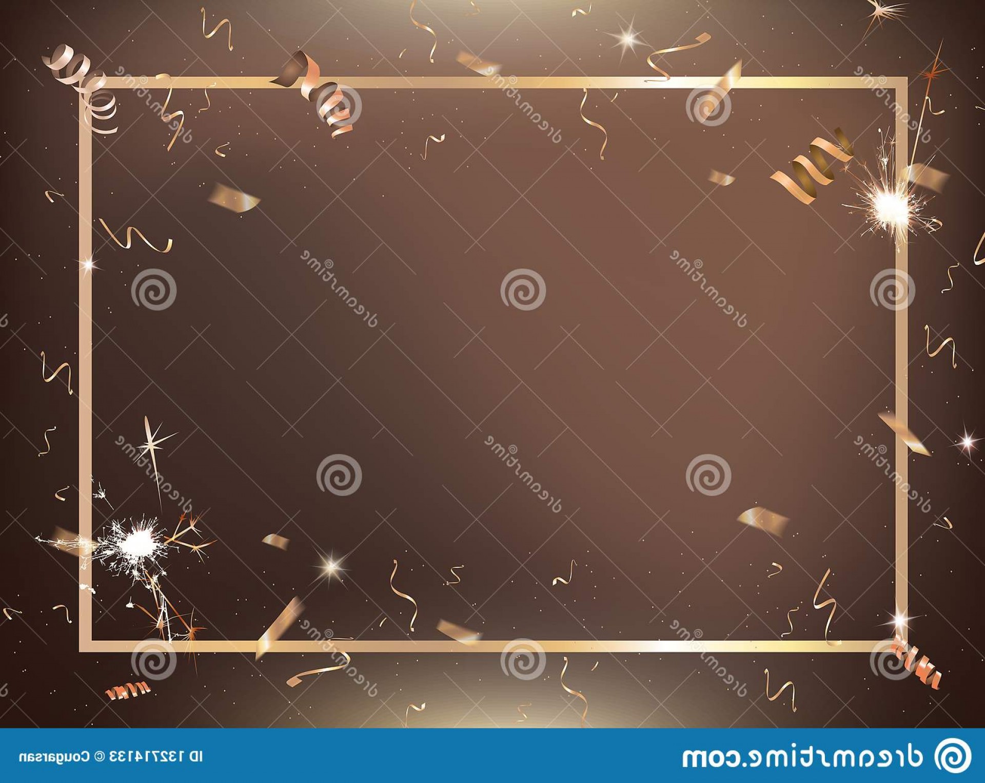 1920x1525 Bronze Gradient Party Celebration Background Golden Bor Vector