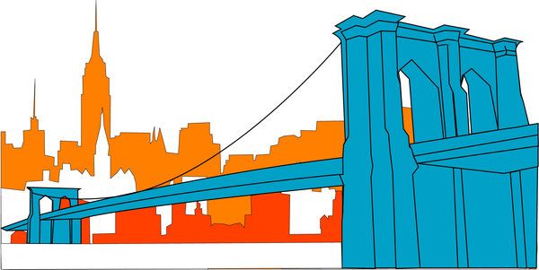 More Like Brooklyn Bridge Vector 600x301 More Like Brooklyn Bridge Vector