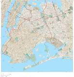 153x160 Brooklyn City Vector Maps