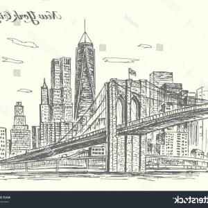 Brooklyn Skyline Vector