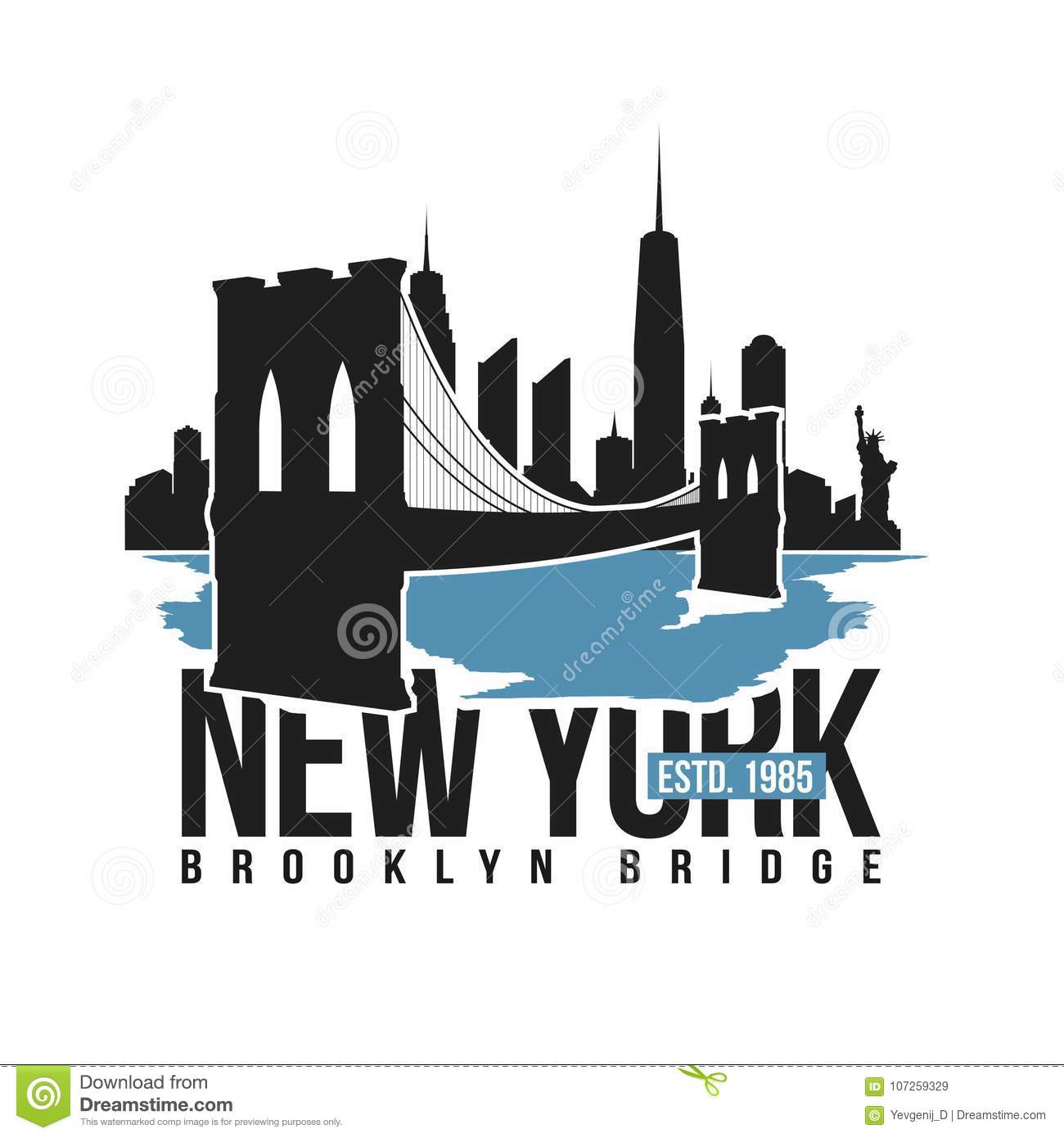 1300x1390 Huge Collection Of 'brooklyn Skyline Silhouette' Download More