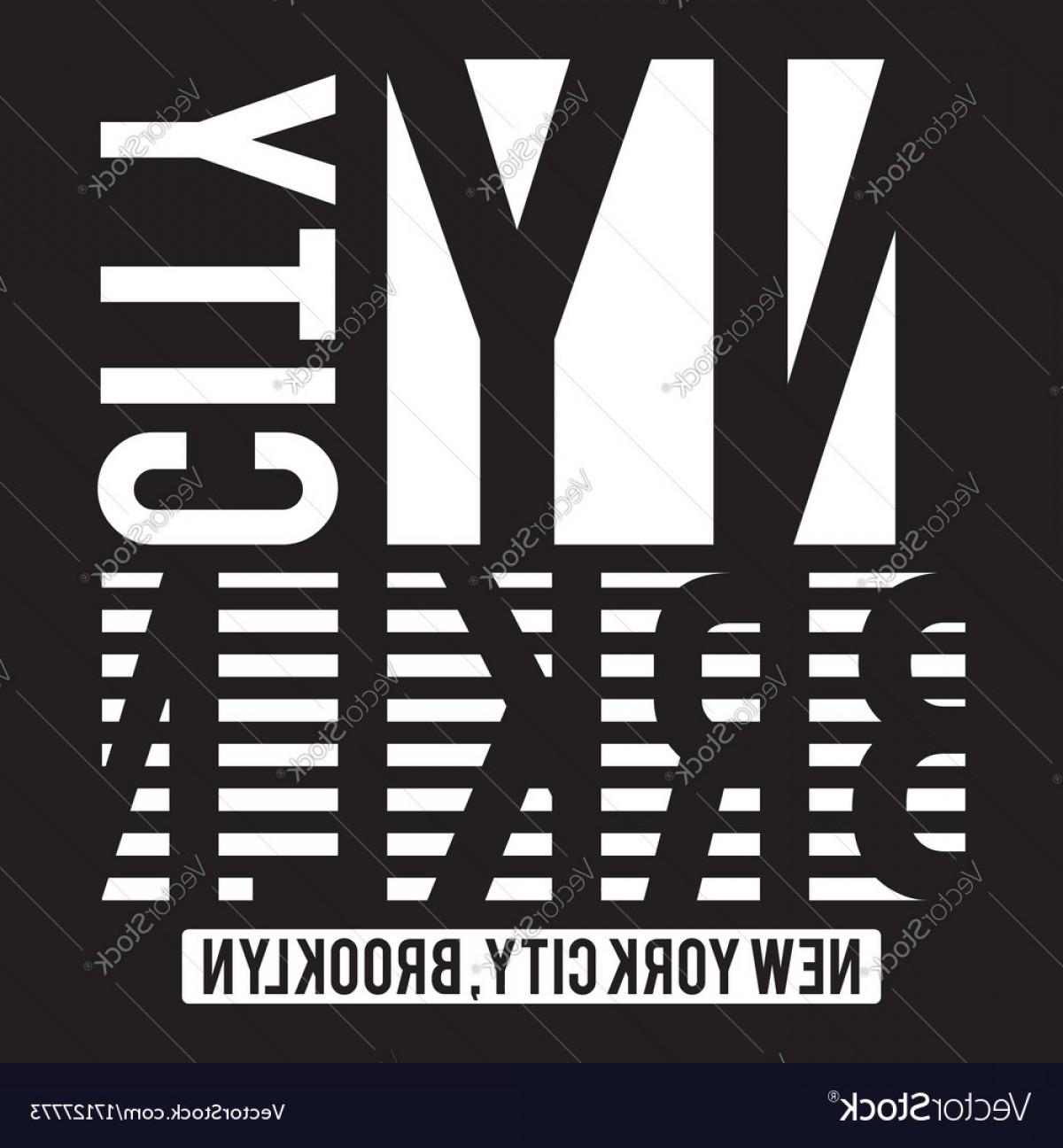 1200x1296 New York Brooklyn Modern Typography For T Shirt Vector Geekchicpro