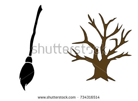 450x330 Harry Potter Broom Silhouette