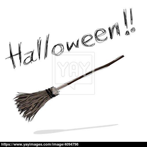 512x512 Witch Broom Vector
