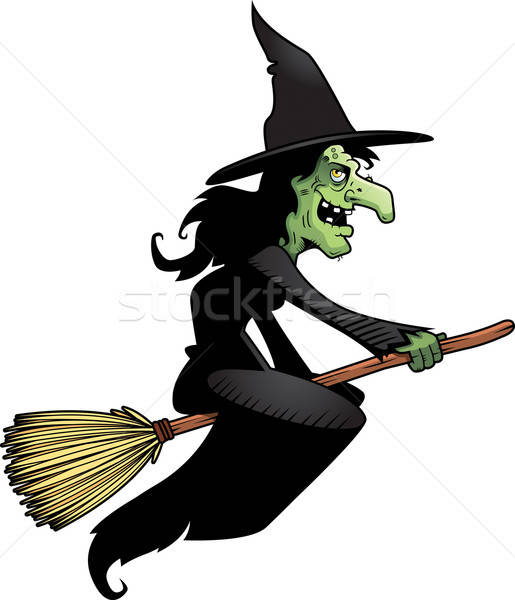 515x600 Witch Broomstick Vector Illustration Cory Thoman