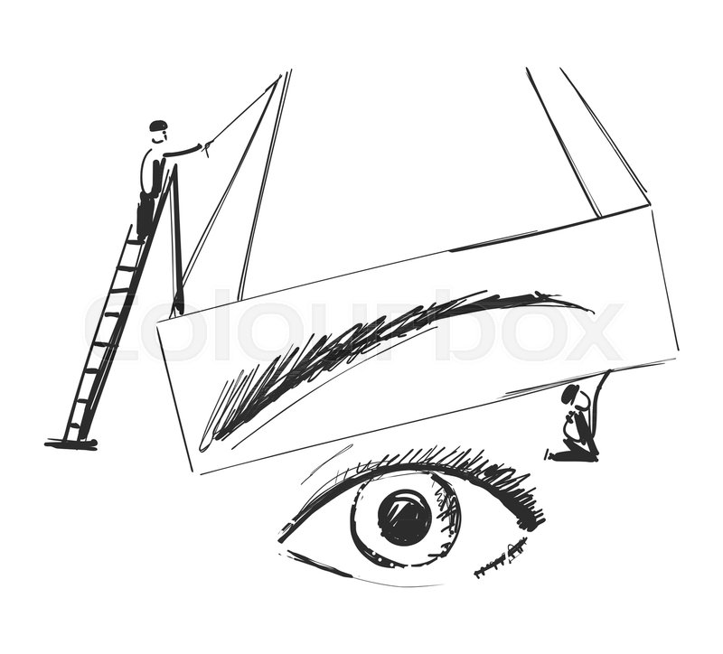 Vector Illustration Of Brows For Stock Vector Colourbox 800x724 Vector Illustration Of Brows For Stock Vector Colourbox