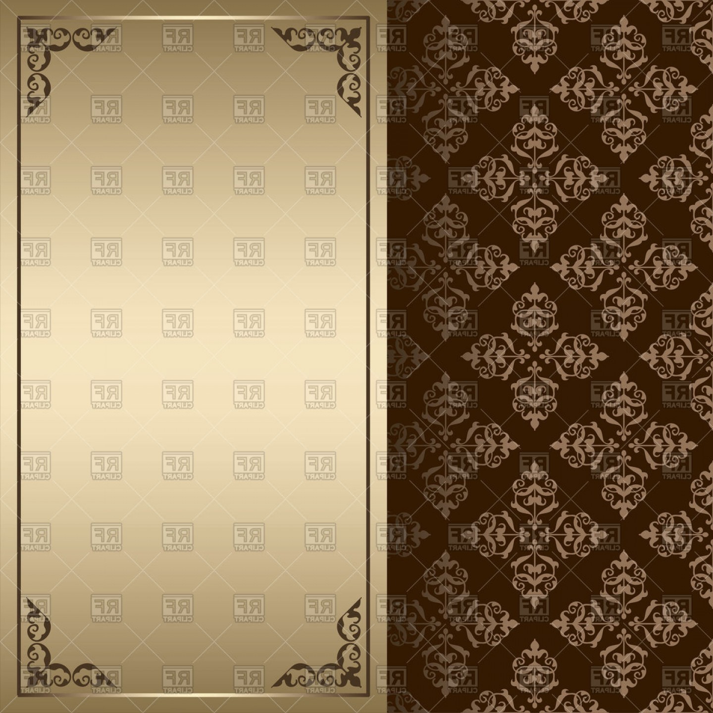 Dark Brown And Gold Vintage Background Vector Clipart Savoyuptown 1440x1440 Dark Brown And Gold Vintage Background Vector Clipart Savoyuptown