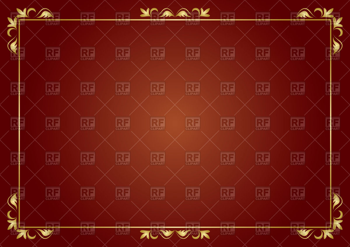 Thin Golden Frame On Brown Background Vector Image Of Backgrounds 1200x848 Thin Golden Frame On Brown Background Vector Image Of Backgrounds