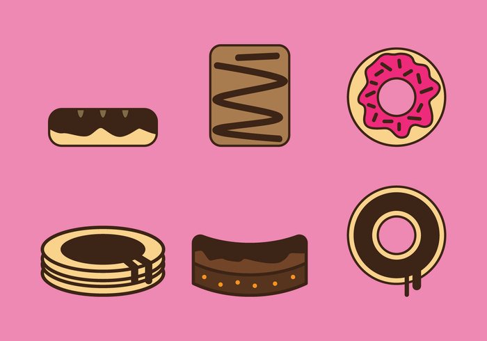 Free Brownie Vector Icons 700x490 Free Brownie Vector Icons