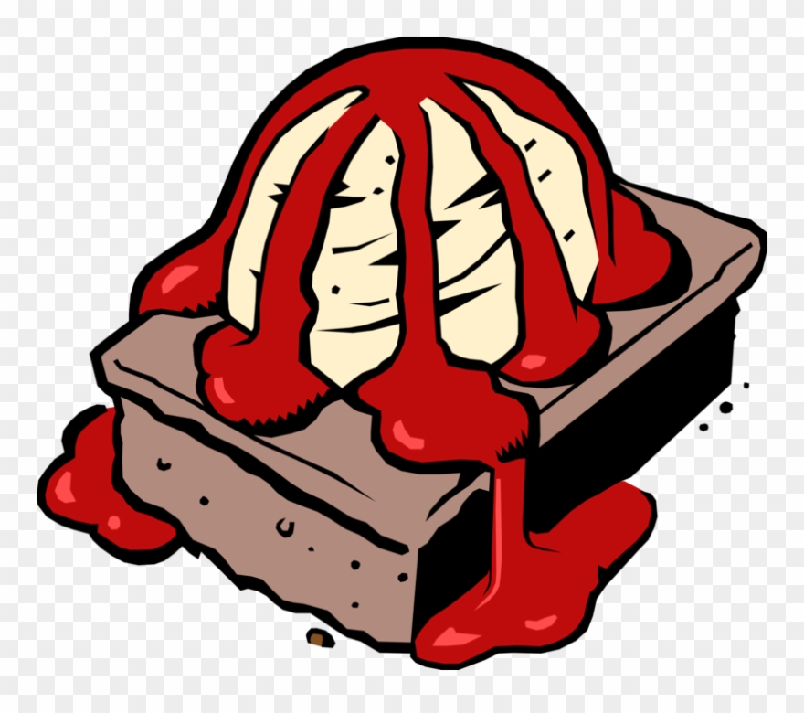 Vector Illustration Of Sweet Chocolate Dessert Brownie Clipart 880x780 Vector Illustration Of Sweet Chocolate Dessert Brownie Clipart