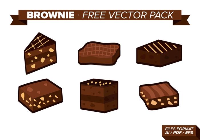 Brownie Free Vector Pack 700x490 Brownie Free Vector Pack