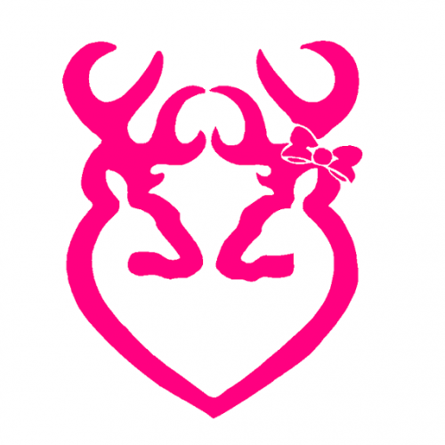 500x500 Deer Heart Browning Vector