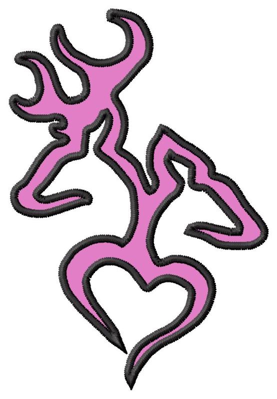 554x799 Deer Heart Browning Vector