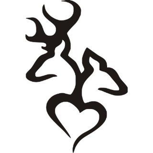 300x300 Deer Heart Browning Vector