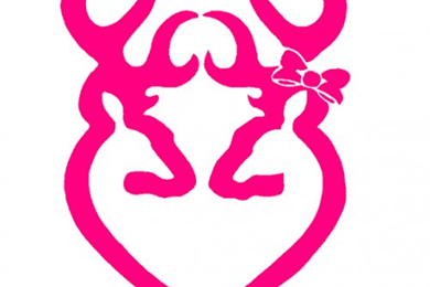 390x260 Deer Heart Browning Vector Clipart Best Desktop Background