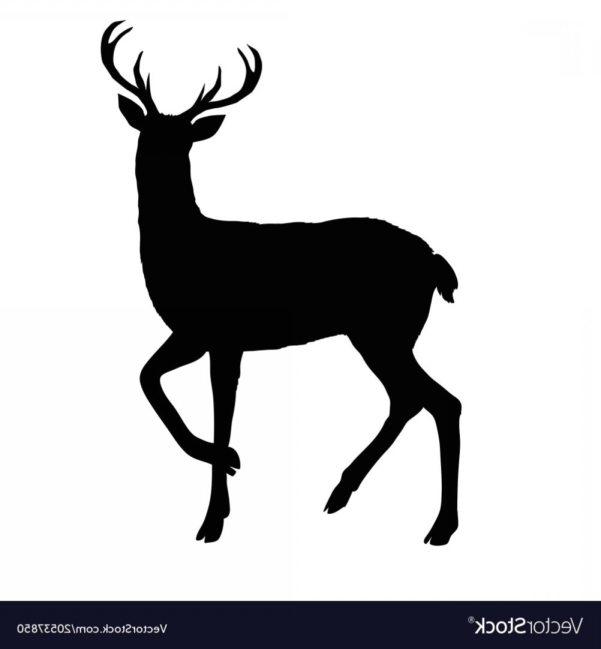 1200x1296 Deer Silhouettes Vector Soidergi